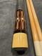 Russ Espiritu 1997 Custom Pool Cue, Desert Ironwood & Birdseye Maple With Inlays