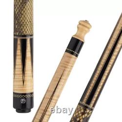 Samsara Custom Cue 2 Shafts Radial Joint Snake Wrap Billiard Pool stick