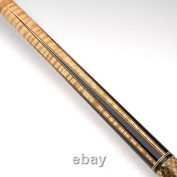Samsara Custom Cue 2 Shafts Radial Joint Snake Wrap Billiard Pool stick