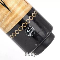 Samsara Custom Cue 2 Shafts Radial Joint Snake Wrap Billiard Pool stick