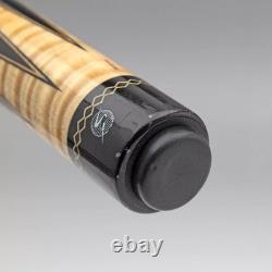 Samsara Custom Cue 2 Shafts Radial Joint Snake Wrap Billiard Pool stick