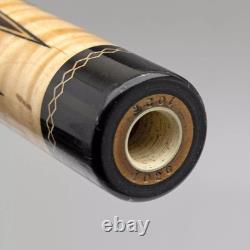Samsara Custom Cue 2 Shafts Radial Joint Snake Wrap Billiard Pool stick