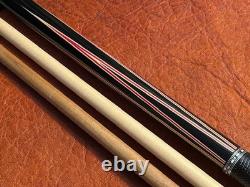 Sawdust Custom Hoppe Pool Cue With2 Shafts 1 Maple & 1 Kielwood. 8 Rear Extension