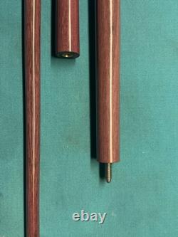 Schmelke Custom Purple Heart Break Jump Pool Cue, 21.9 oz. 5/16X18