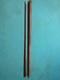 Schmelke Custom Purple Heart Break Jump Pool Cue, Brown Collar, 5/16x18