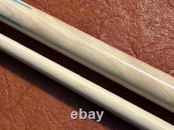 Schmelke Maple Into Mint Green Maple Pool Cue With Maple Shaft