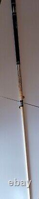 Schon Custom Pool Cue Cx83-birdseye Maple, Ebony, Micarta, And Turquoise