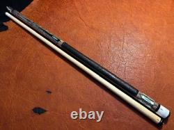 Schon Pool Cue Model With Schon Shaft. Leather Wrap