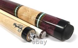 Schuler Custom PL4C Pool Cue (2) 13mm Shafts 18.7oz FREE US SHIPPING