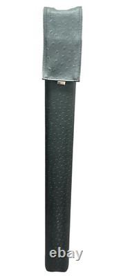 Shön Cues STL 15 Custom Pool Cue with Matte Black Leather Wrap & Birdseye Maple