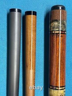 Shon Hardin Custom Pool Cue, 3/8X10 Joint, 30 CF Shaft, 30 KW Shaft