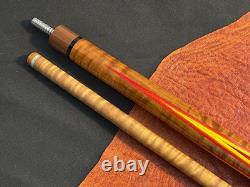 Shon Hardin Custom Pool Cue With 1 Kielwood Shaft. No Wrap Cue