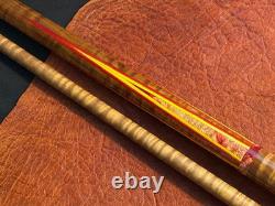 Shon Hardin Custom Pool Cue With 1 Kielwood Shaft. No Wrap Cue