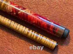 Shon Hardin Custom Pool Cue With 1 Kielwood Shaft. No Wrap Cue