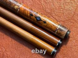 Shon Hardin Custom Pool Cue With 2 Kielwood Shafts