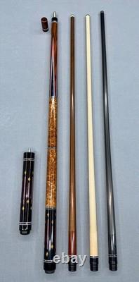 Shon Hardin Custom Pool Cue with 3 Shafts & Matching Extension