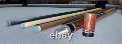 Shon Hardin Custom Pool Cue with 3 Shafts & Matching Extension