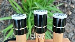 Showman Premium Pool Cue Custom Joint Protectors New 3 Piece Set