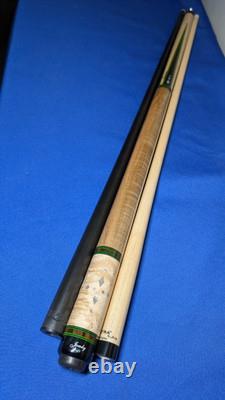 Super? Sharp MOP M3/8-10 Jacoby Custom Pool Cue 2 Shafts 18.50oz 12.30mm