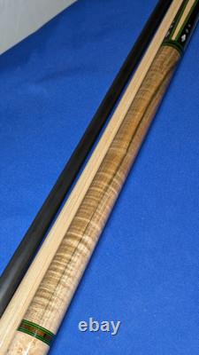 Super? Sharp MOP M3/8-10 Jacoby Custom Pool Cue 2 Shafts 18.50oz 12.30mm