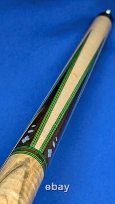 Super? Sharp MOP M3/8-10 Jacoby Custom Pool Cue 2 Shafts 18.50oz 12.30mm