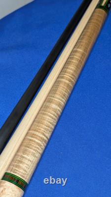 Super? Sharp MOP M3/8-10 Jacoby Custom Pool Cue 2 Shafts 18.50oz 12.30mm