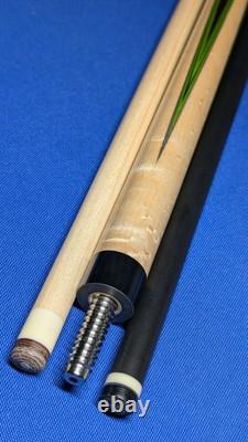 Super? Sharp MOP M3/8-10 Jacoby Custom Pool Cue 2 Shafts 18.50oz 12.30mm