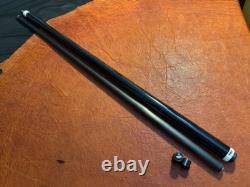 TNT Black Phantom Break Pool Cue With Carbon Fiber Break Shaft. No Wrap Cue