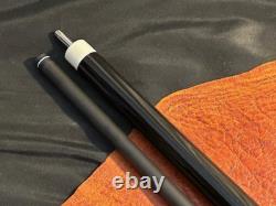 TNT Black Phantom Break Pool Cue With Carbon Fiber Break Shaft. No Wrap Cue