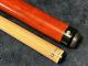 Tnt Custom Pool Cue With Jacoby Ultra Pro Shaft. Bloodwood Into Ebony