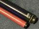 Tnt Dark Blue Stained Break Jump Pool Cue With Purpleheart Shaft