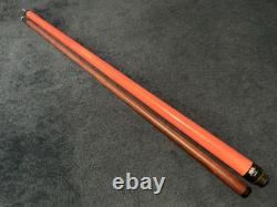 TNT Pink Stained Break Jump Pool Cue With Purpleheart Shaft