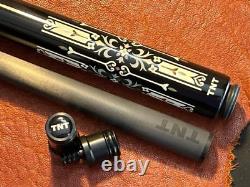 TNT Pool Cue With Carbon Fiber Shaft. Wrap-less