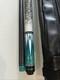 Taizhou Custom Pool Cue Turquoise/white Inlay, Excellent Condition