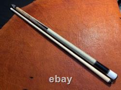 Todd Carpenter Custom 4 Point Pool Cue. With Maple Shaft