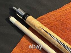 Todd Carpenter Custom 4 Point Pool Cue. With Maple Shaft