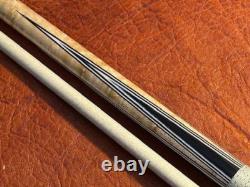 Todd Carpenter Custom 4 Point Pool Cue. With Maple Shaft