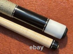 Todd Carpenter Custom 4 Point Pool Cue. With Maple Shaft