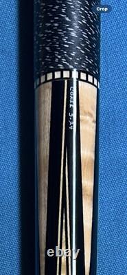 Tom Coker Custom Pool Cue, Maple Shafts, 3/8X10 Joint