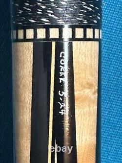 Tom Coker Custom Pool Cue, Maple Shafts, 3/8X10 Joint