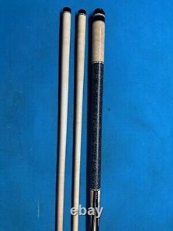 Tom Coker Custom Pool Cue, Maple Shafts, 3/8X10 Joint