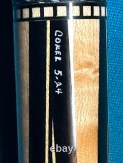 Tom Coker Custom Pool Cue, Maple Shafts, 3/8X10 Joint