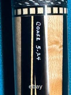 Tom Coker Custom Pool Cue, Maple Shafts, 3/8X10 Joint