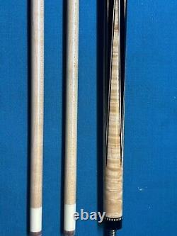 Tom Coker Custom Pool Cue, Maple Shafts, 3/8X10 Joint