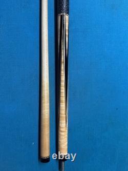 Tom Coker Custom Pool Cue, Maple Shafts, 3/8X10 Joint