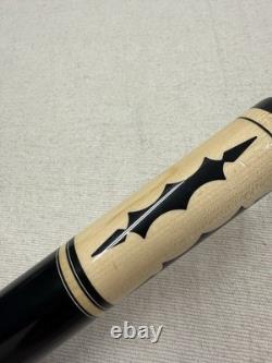 Used Jacoby Custom Cues Mag 2 Black Maple pool Stick Cue