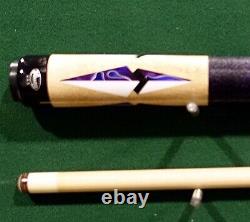 VIKING USA Pool Cue Grape Pearl Billiards Custom 12.75 mm New with Warranty