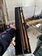 Vintage Golden Shark Custom Crafted Pool Cue By Bob & Chet With Hard Case 21oz