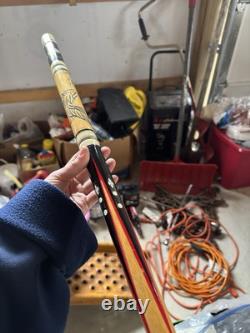 VINTAGE Golden Shark Custom Crafted Pool Cue by Bob & Chet With Hard Case 21oz