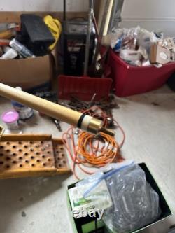 VINTAGE Golden Shark Custom Crafted Pool Cue by Bob & Chet With Hard Case 21oz